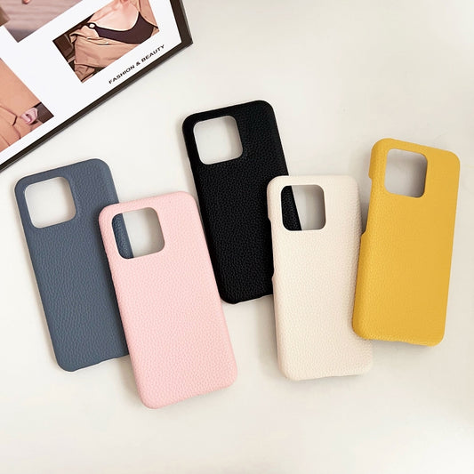 For Xiaomi 13T / 13T Pro Litchi Texture All-inclusive Shockproof Phone Case(Yellow) - Xiaomi Cases by buy2fix | Online Shopping UK | buy2fix