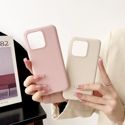 For Xiaomi 13T / 13T Pro Litchi Texture All-inclusive Shockproof Phone Case(Pink) - Xiaomi Cases by buy2fix | Online Shopping UK | buy2fix