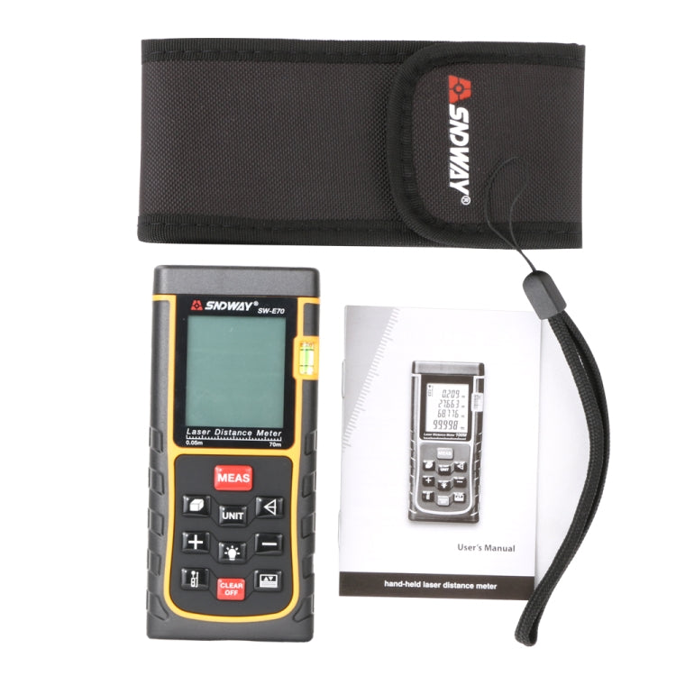 SNDWAY Handheld Laser Range Finder SW-E70 - Laser Rangefinder by SNDWAY | Online Shopping UK | buy2fix