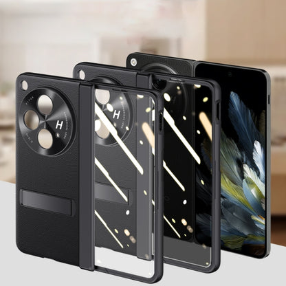 For OPPO Find N3 Pioneer Skin-Feel Case-film Integral Hinge Shockproof Phone Case(Green) - OPPO Cases by buy2fix | Online Shopping UK | buy2fix