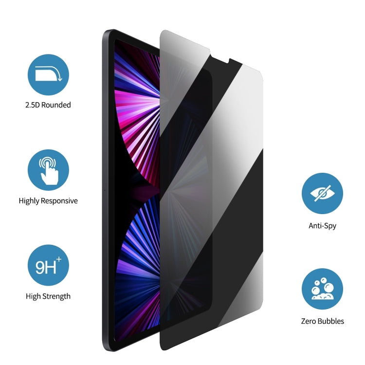 For iPad Air 11 2024 /10th Gen 10.9 2022 ENKAY Hat-Prince 0.33mm 28 Degrees Anti-peeping Privacy Tempered Glass Film - iPad 2025 / 2022 Tempered Glass by ENKAY | Online Shopping UK | buy2fix