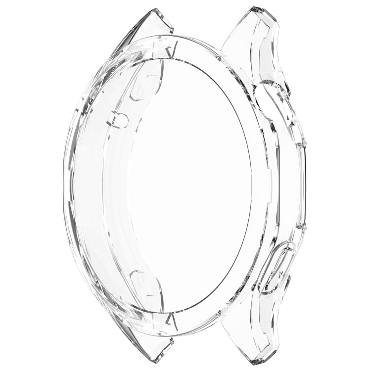 For Huawei Watch GT4 46mm Full Coverage TPU Electroplated Watch Protective Case(Transparent White) by buy2fix