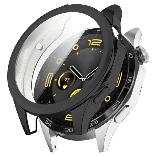 For Huawei Watch GT4 46mm Full Coverage TPU Electroplated Watch Protective Case(Black) by buy2fix