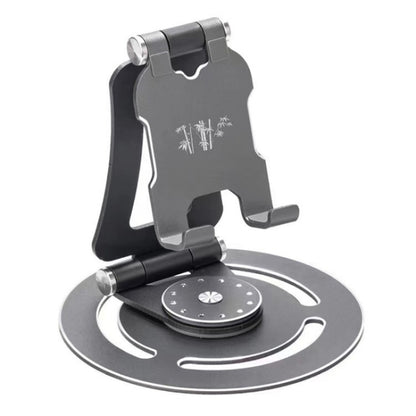 G60 Portable Folding 360-Degree Rotating Desktop Phone Tablet Holder(Grey) - Stand by buy2fix | Online Shopping UK | buy2fix