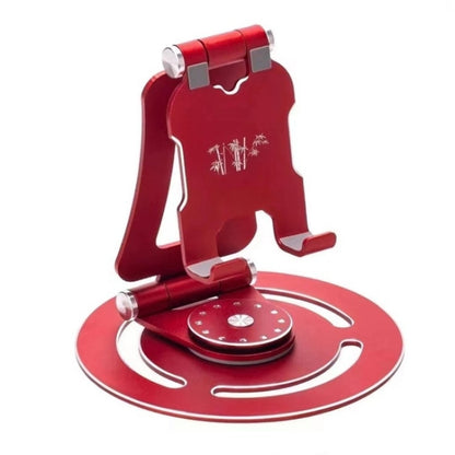 G60 Portable Folding 360-Degree Rotating Desktop Phone Tablet Holder(Red) - Stand by buy2fix | Online Shopping UK | buy2fix