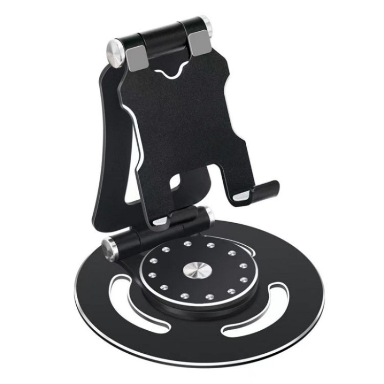 G62 Portable Folding 360-Degree Rotating Desktop Phone Holder(Black) - Stand by buy2fix | Online Shopping UK | buy2fix