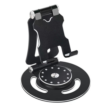 G62 Portable Folding 360-Degree Rotating Desktop Phone Holder(Black) - Stand by buy2fix | Online Shopping UK | buy2fix