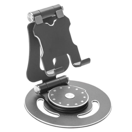 G62 Portable Folding 360-Degree Rotating Desktop Phone Holder(Grey) - Stand by buy2fix | Online Shopping UK | buy2fix
