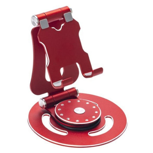 G62 Portable Folding 360-Degree Rotating Desktop Phone Holder(Red) - Stand by buy2fix | Online Shopping UK | buy2fix