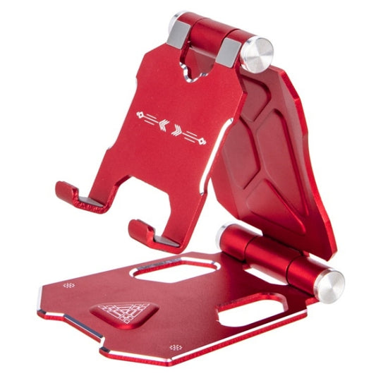 G55 Adjustable Bracket Large Size Folding Desktop Mobile Phone Holder(Red) - Stand by buy2fix | Online Shopping UK | buy2fix