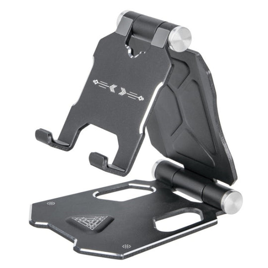 G52 Adjustable Bracket Small Size Folding Desktop Mobile Phone Holder(Titanium Grey)