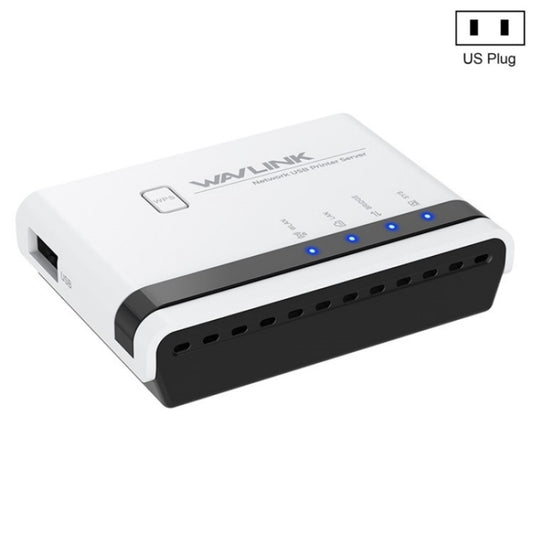 WAVLINK NU516U1 USB2.0 Wireless Printer Server With 10 / 100Mbps LAN / Bridge WiFi(US Plug) - Power Adapter by WAVLINK | Online Shopping UK | buy2fix