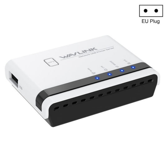 WAVLINK NU516U1 USB2.0 Wireless Printer Server With 10 / 100Mbps LAN / Bridge WiFi(EU Plug) - Power Adapter by WAVLINK | Online Shopping UK | buy2fix
