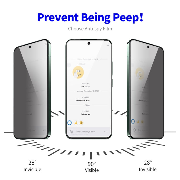 For Xiaomi 13T / 13T Pro ENKAY Hat-Prince 28 Degree Anti-peeping Privacy Silk Screen Tempered Glass Film -  by ENKAY | Online Shopping UK | buy2fix
