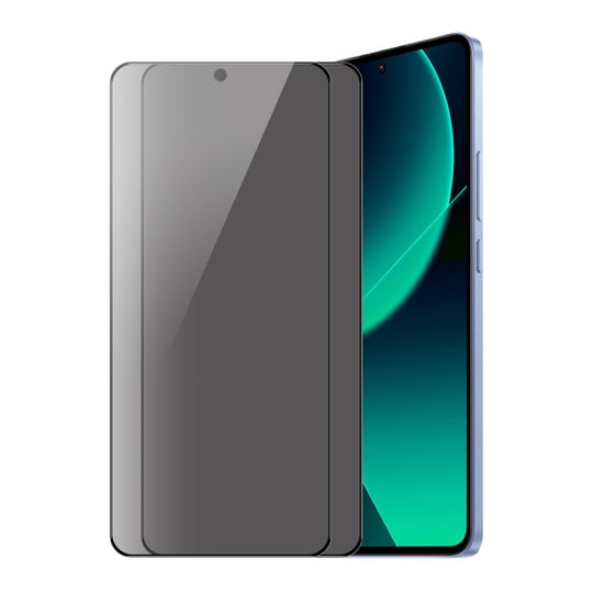 For Xiaomi 13T / 13T Pro 2pcs ENKAY Hat-Prince 28 Degree Anti-peeping Privacy Tempered Glass Film