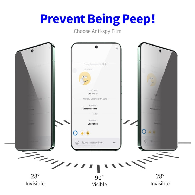 For Xiaomi 13T / 13T Pro 2pcs ENKAY Hat-Prince 28 Degree Anti-peeping Privacy Tempered Glass Film -  by ENKAY | Online Shopping UK | buy2fix