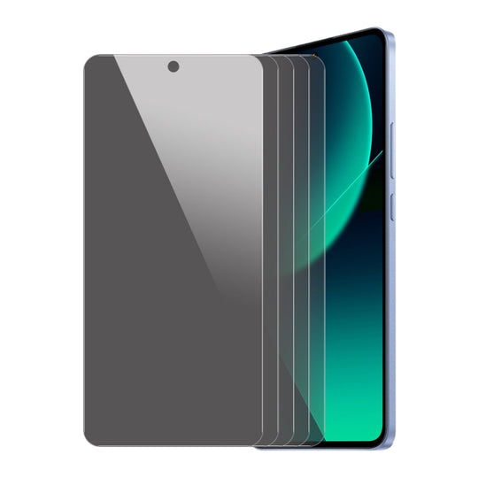 For Xiaomi 13T / 13T Pro 5pcs ENKAY Hat-Prince 28 Degree Anti-peeping Privacy Tempered Glass Film
