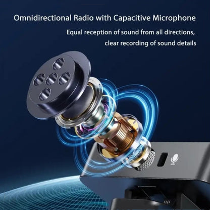 SX39 For USB-C / Type-C Port Live Broadcast Wireless Microphone Lavalier Noise Reduction Microphone - Microphone by buy2fix | Online Shopping UK | buy2fix