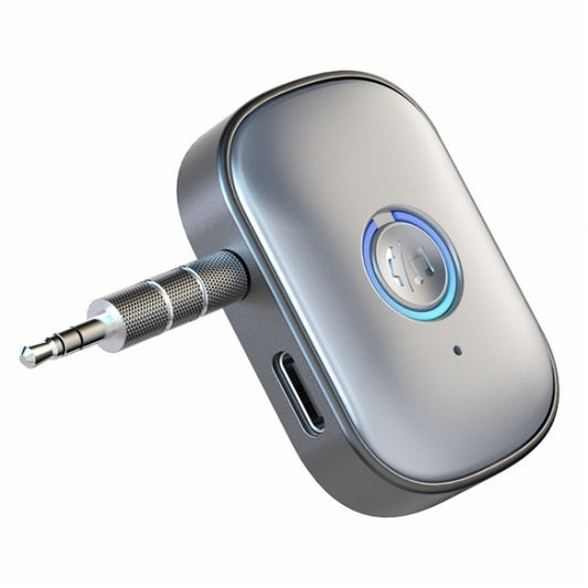 Portable Mini BT 5.3 Receiver Car Audio Adapter Hands-Free AUX Car Bluetooth Receiver - Bluetooth Car Kits by buy2fix | Online Shopping UK | buy2fix