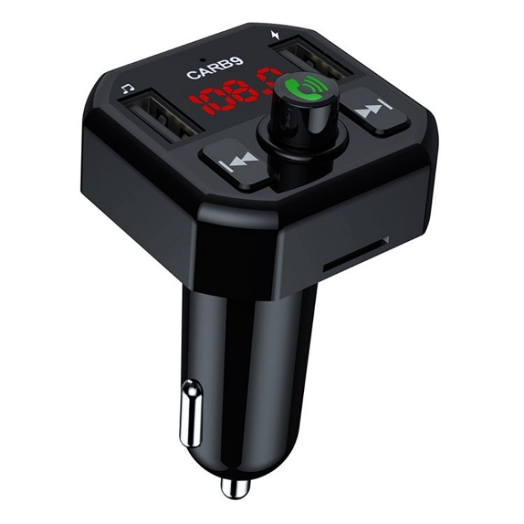 Dual USB Ports Car MP3 Player Automatic Power-off Memory Bluetooth Call FM Transmitter - Bluetooth Car Kits by buy2fix | Online Shopping UK | buy2fix