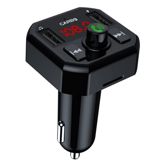 Dual USB Ports Car MP3 Player Automatic Power-off Memory Bluetooth Call FM Transmitter - Bluetooth Car Kits by buy2fix | Online Shopping UK | buy2fix