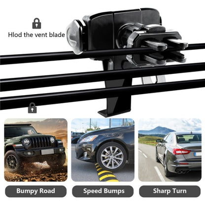 360 Degree Rotation Mobile Phone Holder Bracket Car Air Outlet Clip Mount - Universal Car Holders by buy2fix | Online Shopping UK | buy2fix