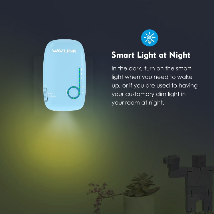 WAVLINK WN576K2 AC1200 Household WiFi Router Network Extender Dual Band Wireless Repeater, Plug:UK Plug (White) by WAVLINK