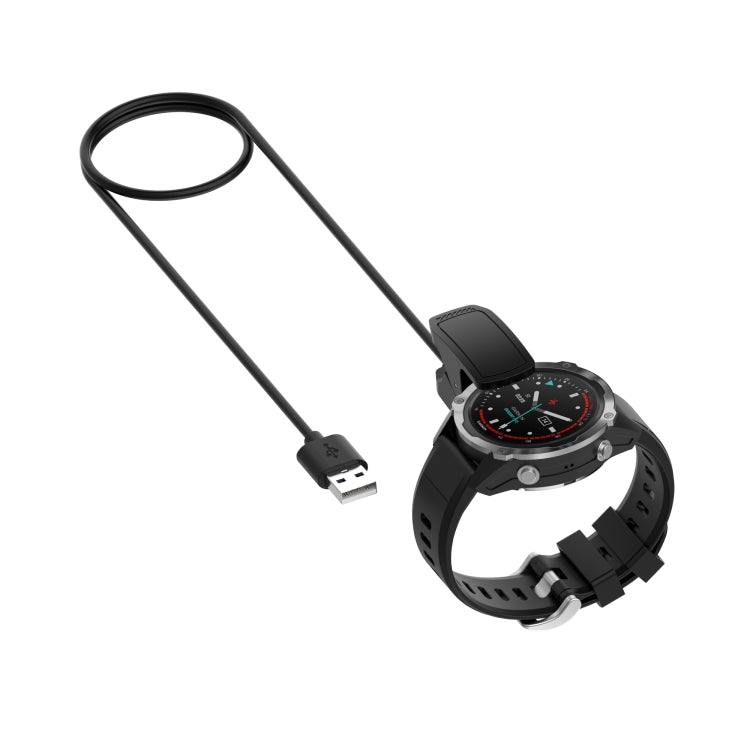 For Garmin Descent Mk3 Watch Charging Charger Charging Clip With Data Function(Black) - Charger by buy2fix | Online Shopping UK | buy2fix