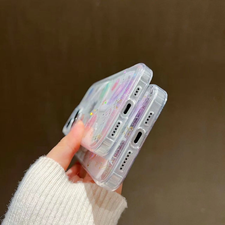 For iPhone 15 Pro Max Cosmic Star MagSafe TPU Phone Case(Transparent) - iPhone 15 Pro Max Cases by buy2fix | Online Shopping UK | buy2fix