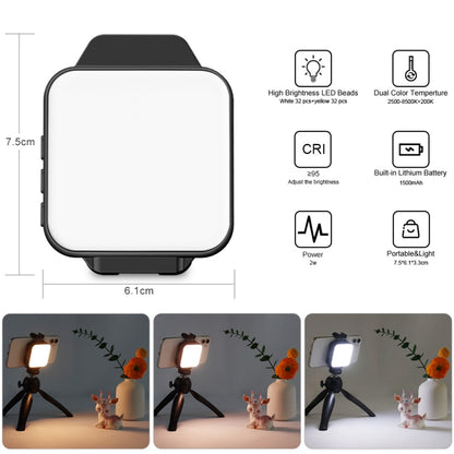 VLOGLITE W66 For Food Jewelry Photographic Light Pocket Phone Fill Light with Clamp by VLOGLITE