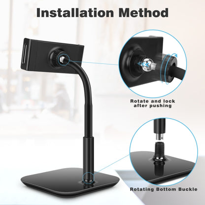 NS-06A 360 Degree Rotating Heavy Duty Base Adjustable Desktop Tablet Holder - Stand by buy2fix | Online Shopping UK | buy2fix