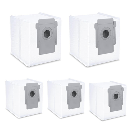 JUNSUNMAY 5pcs For iRobot Roomba i & s & j Series  i8 / i8+ / s9 / s9+ Vacuum Bags Automatic Disposal Dust Bags - For iRobot Accessories by JUNSUNMAY | Online Shopping UK | buy2fix