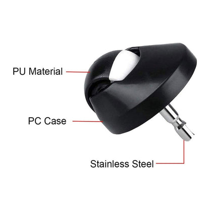 JUNSUNMAY Replacement Wheel Caster Tires for All Series iRobot Vacuum Cleaner by JUNSUNMAY