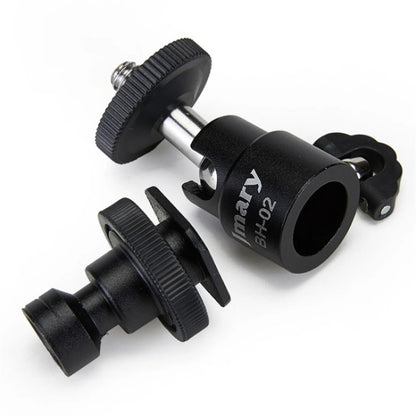 JMARY BH-02 360-Degree Rotating Tripod Ball Head 1/4 Screw Adapter - Other Accessories by Jmary | Online Shopping UK | buy2fix