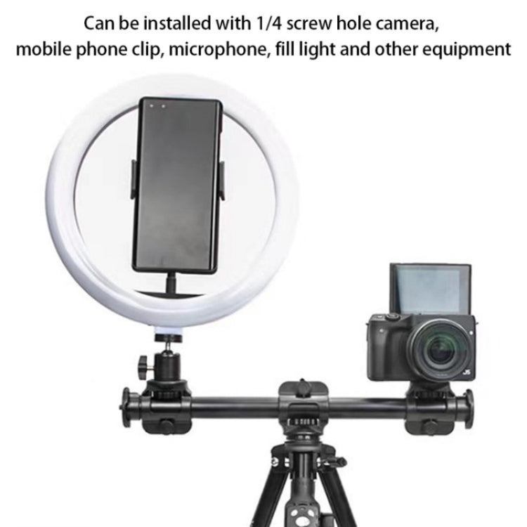 YUNTENG VCT-369 For Tripod Stabilizer Camera Horizontal Aluminum Alloy Gimbal Extension Pole - Other Accessories by YUNTENG | Online Shopping UK | buy2fix