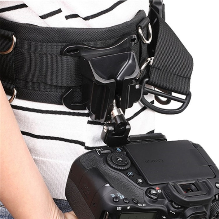 A648 1/4 Inch Screw Mount Quick Release Hanger Camera Belt Clip Waist Belt Holster Holder by buy2fix