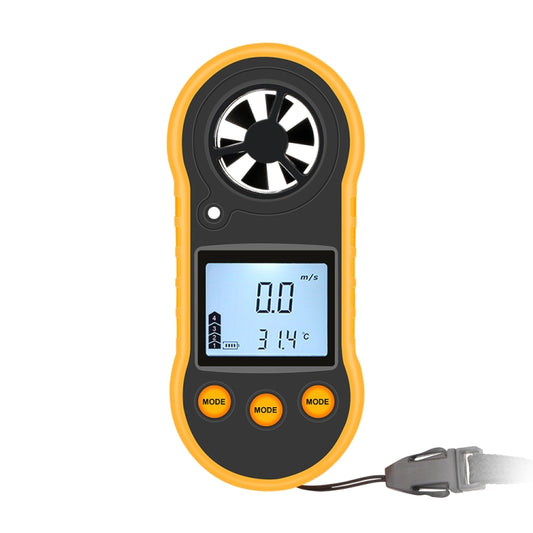 RZ818 Digital Anemometer Handheld Wind Speed And Temperature Measuring Instrument - Tachometers & Anemometer by buy2fix | Online Shopping UK | buy2fix