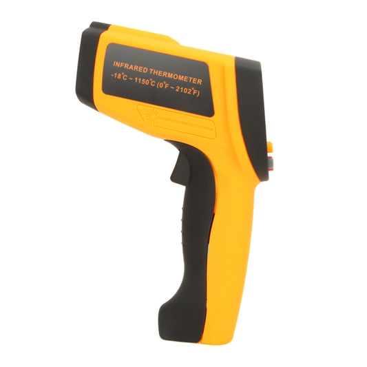 GM1150A 50:1 Infrared Thermometer -18~1150 Degrees Celsius LCD Digital Temperature Meter Industrial Pyrometer 0.1~1EM Adjustable - Thermostat & Thermometer by buy2fix | Online Shopping UK | buy2fix