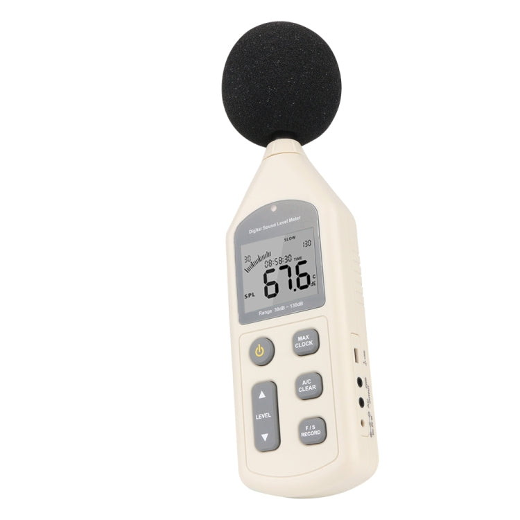 GM1357 Handy Digital Sound Level Meter Noise Meter - Light & Sound Meter by buy2fix | Online Shopping UK | buy2fix