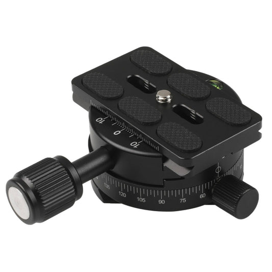 X-64 Professional Camera Tripod Monopod Panoramic Panorama Head with Quick Release Plate - Tripod Heads by buy2fix | Online Shopping UK | buy2fix