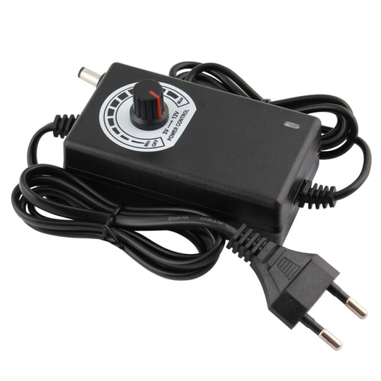 12V Adjustable Power Supply Adapter AC DC 3V - 12V 2A 24W Universal Charger Voltage Regulator Driver EU Plug