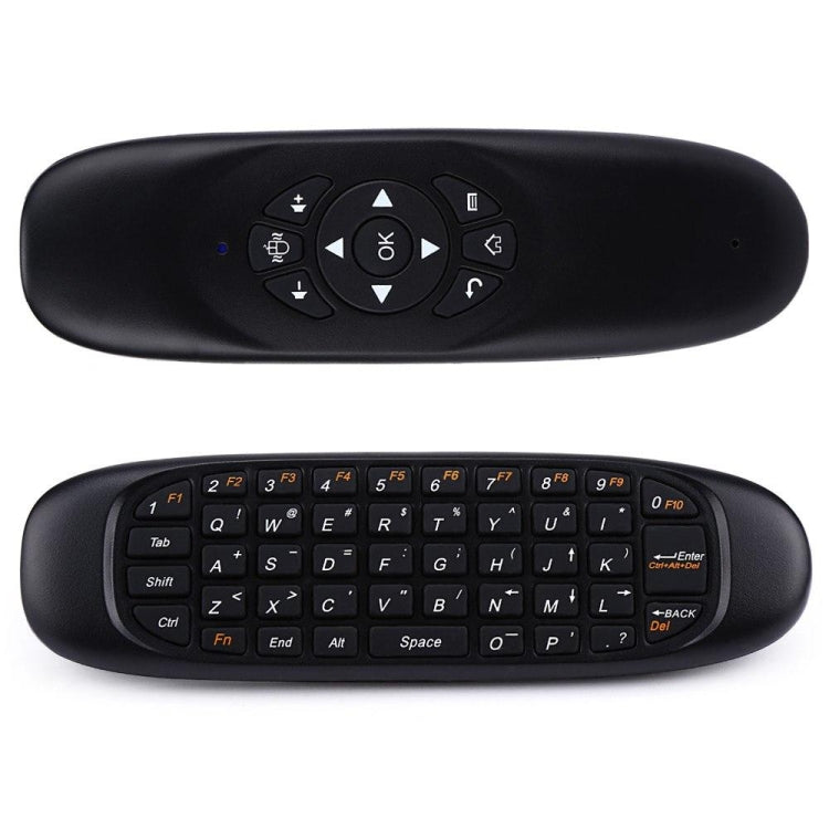 C120 2.4G Mini Keyboard Wireless Remote Mouse with 3-Gyro & 3-Gravity Sensor for PC / HTPC / IPTV / Smart TV and Android TV Box etc(Black) - MINI PC Accessories & Gadgets by buy2fix | Online Shopping UK | buy2fix