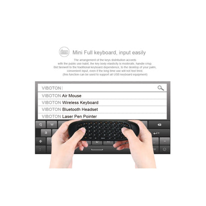 C120 2.4G Mini Keyboard Wireless Remote Mouse with 3-Gyro & 3-Gravity Sensor for PC / HTPC / IPTV / Smart TV and Android TV Box etc(Black) - MINI PC Accessories & Gadgets by buy2fix | Online Shopping UK | buy2fix