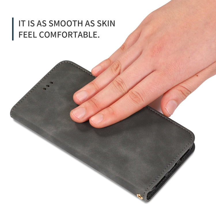 Retro Skin Feel Business Magnetic Horizontal Flip Leather Case for Xiaomi Mi 9T / Mi 9T Pro / Redmi K20 / K20 Pro(Dark Gray) by buy2fix