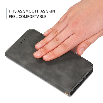 Retro Skin Feel Business Magnetic Horizontal Flip Leather Case for Xiaomi Mi 9T / Mi 9T Pro / Redmi K20 / K20 Pro(Dark Gray) by buy2fix