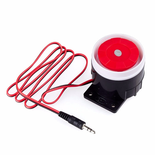 Mini Wired Alarm PSTN / GSM Wireless Home Alarm Security System 120 Decibel Horn Alarm Accessories - Alarm System by buy2fix | Online Shopping UK | buy2fix