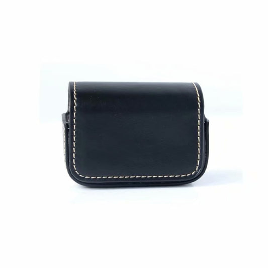 Waterproof Mini Leather Case Storage Carrying Box for DJI OSMO Action / GoPro / SJCAM / Xiaomi Mi Jia(Black) - Case & Bags by buy2fix | Online Shopping UK | buy2fix