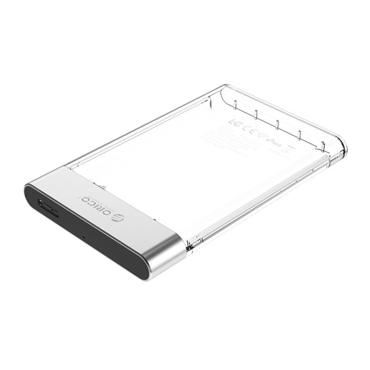 ORICO 2129U3 2.5 inch Transparent USB 3.0 Hard Drive Enclosure - HDD Enclosure by ORICO | Online Shopping UK | buy2fix