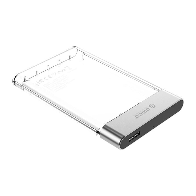 ORICO 2129U3 2.5 inch Transparent USB 3.0 Hard Drive Enclosure - HDD Enclosure by ORICO | Online Shopping UK | buy2fix