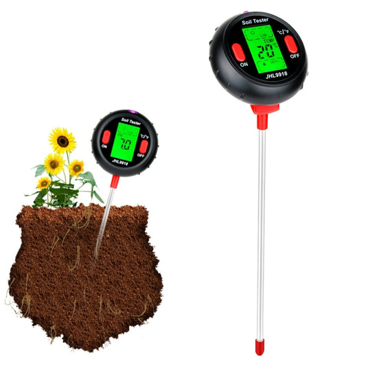 RZ104 Soil PH Meter Humidity Detector Digital PH Meter Soil Monitor PH Gardening Plant Soil Tester - PH & Moisture Meter by buy2fix | Online Shopping UK | buy2fix